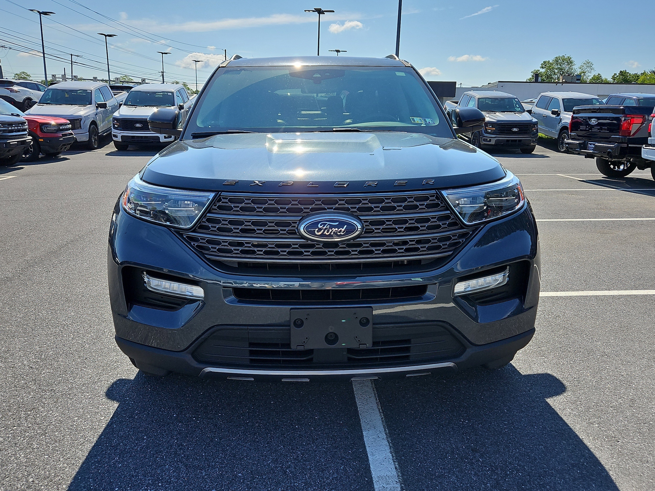 Certified 2022 Ford Explorer XLT with VIN 1FMSK8DH7NGA44797 for sale in Mechanicsburg, PA