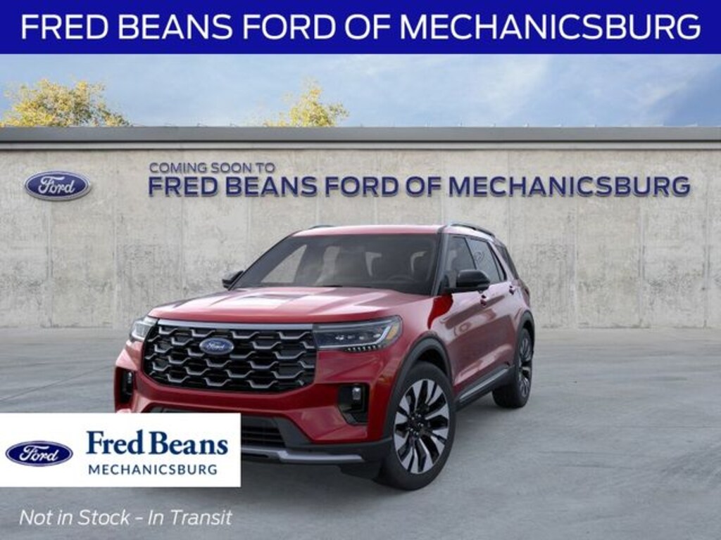 New 2026 Ford Explorer Platinum SUV