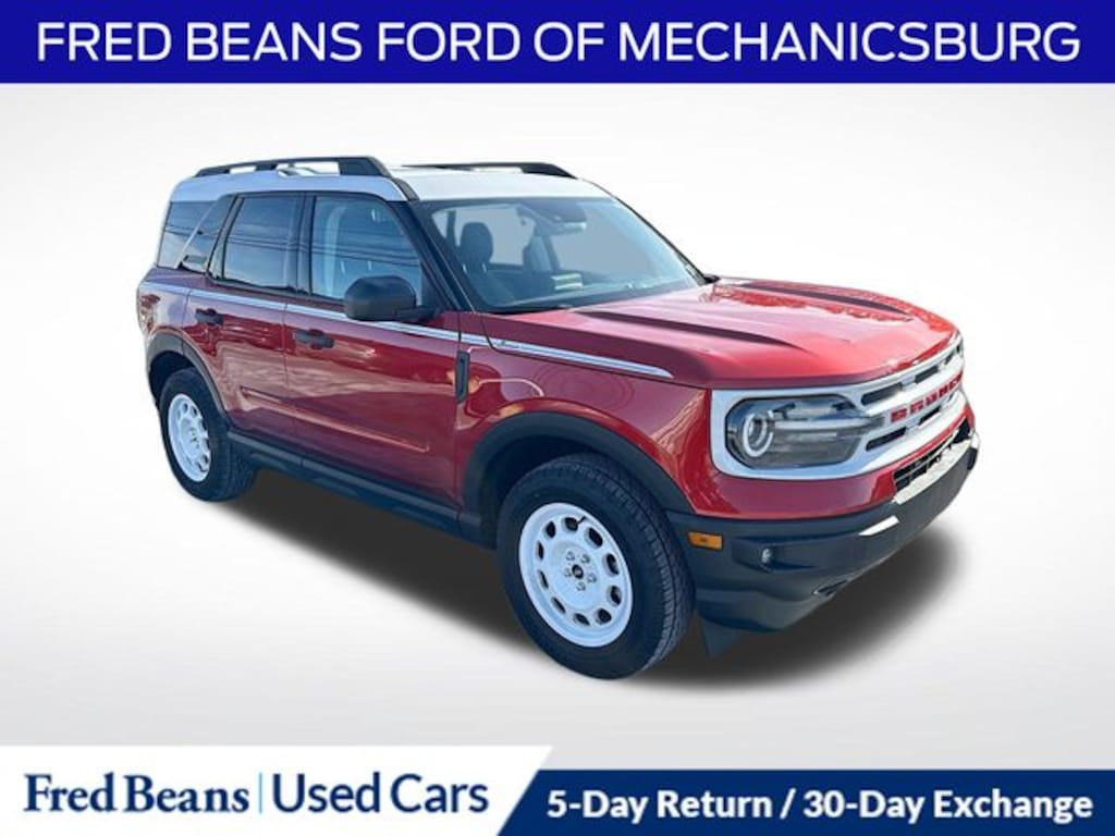 Certified 2023 Ford Bronco Sport Heritage SUV