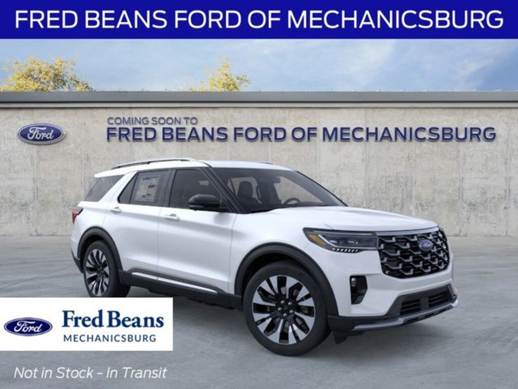 New 2026 Ford Explorer Platinum SUV