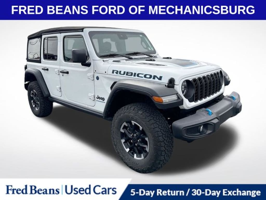 Certified 2024 Jeep Wrangler Rubicon 4xe SUV