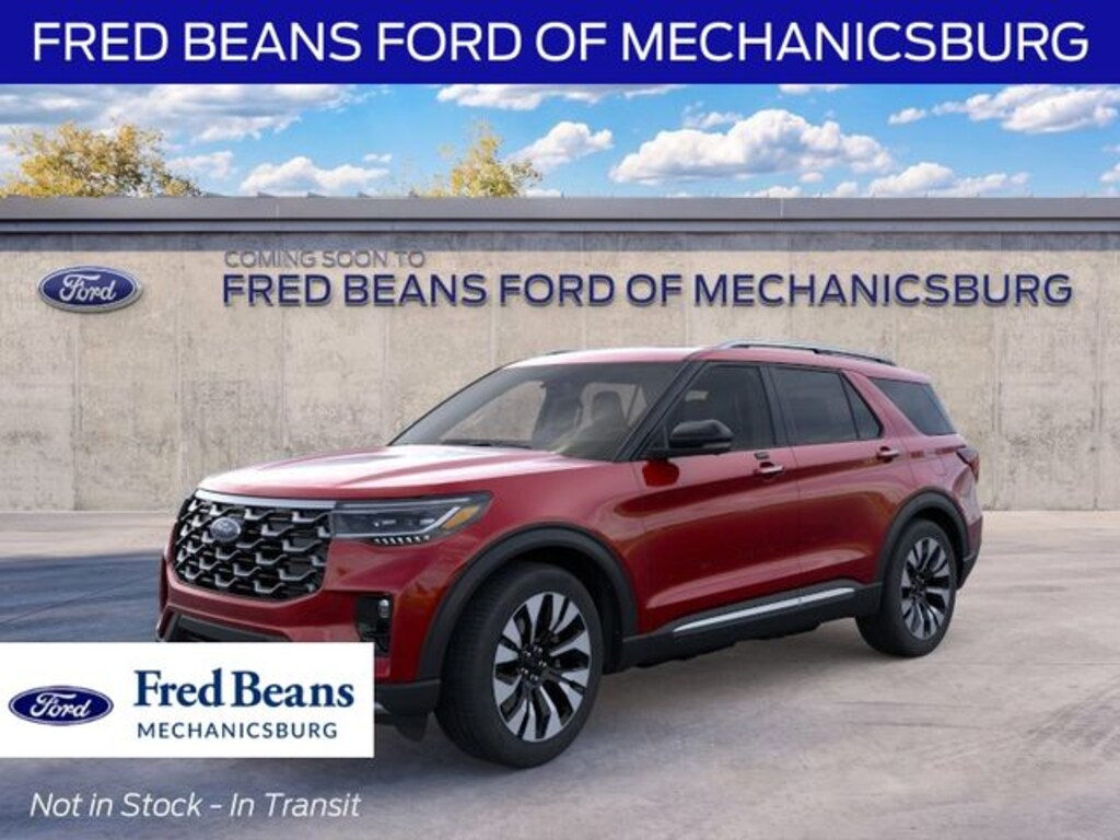 New 2026 Ford Explorer Platinum SUV