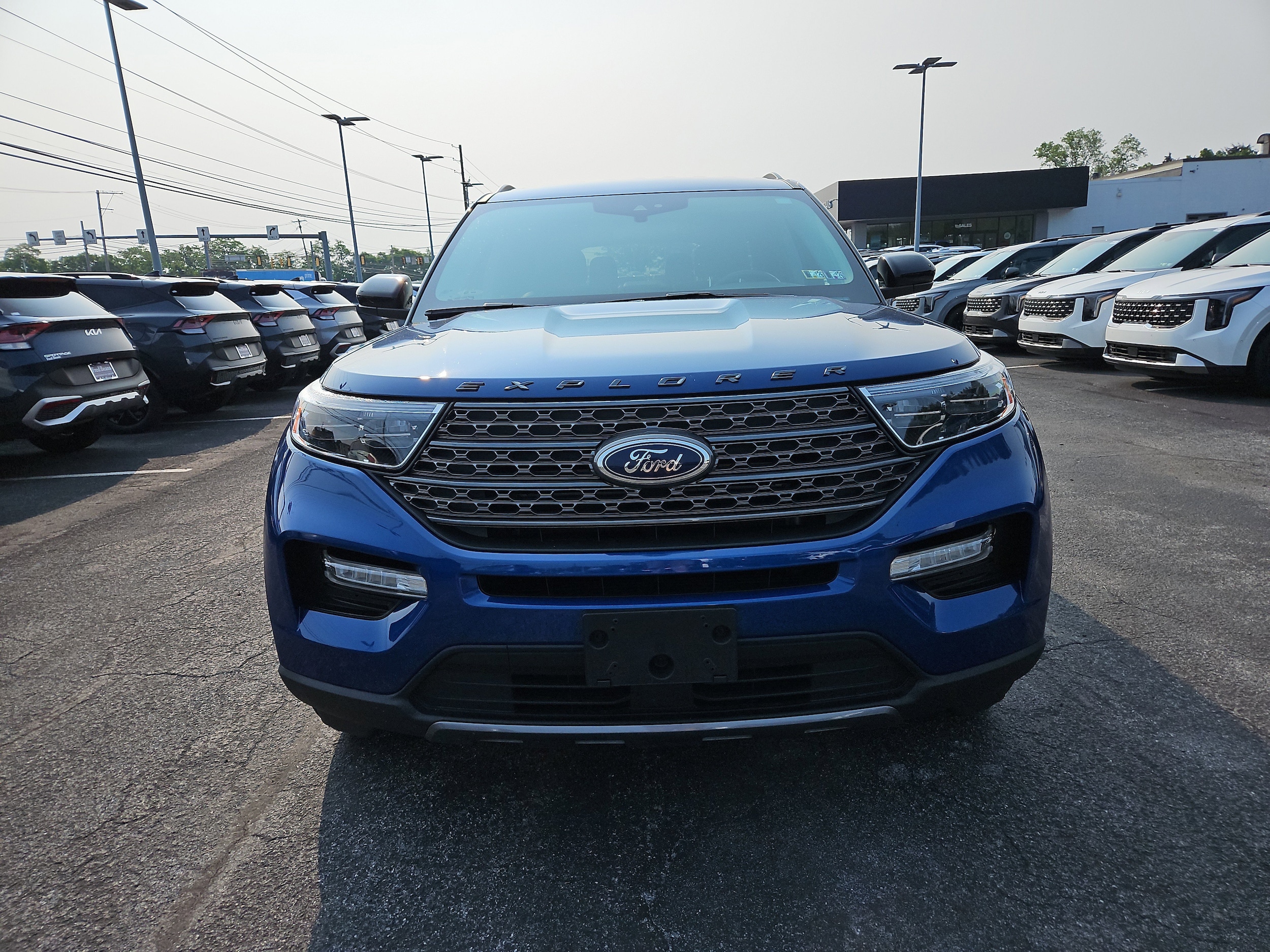 Certified 2022 Ford Explorer XLT with VIN 1FMSK8DH7NGA12383 for sale in Mechanicsburg, PA