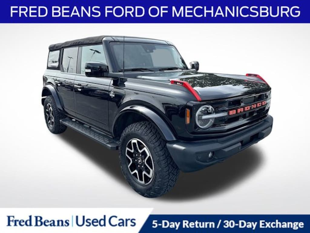 Certified 2022 Ford Bronco Outer Banks SUV