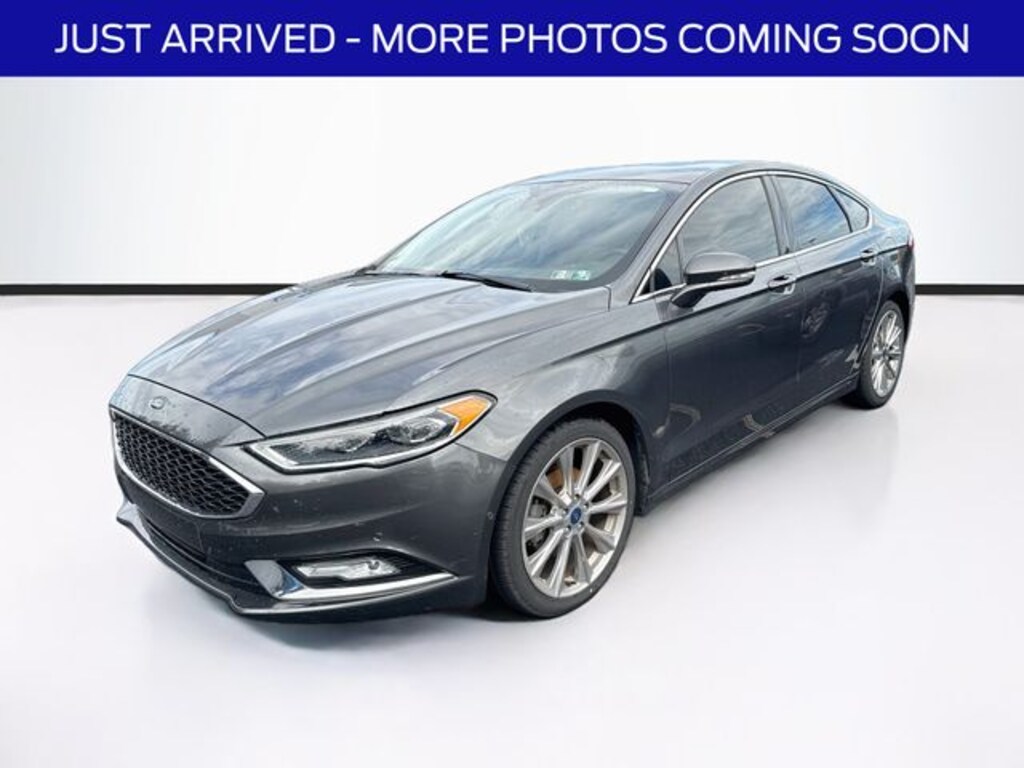 Certified 2017 Ford Fusion Platinum Sedan