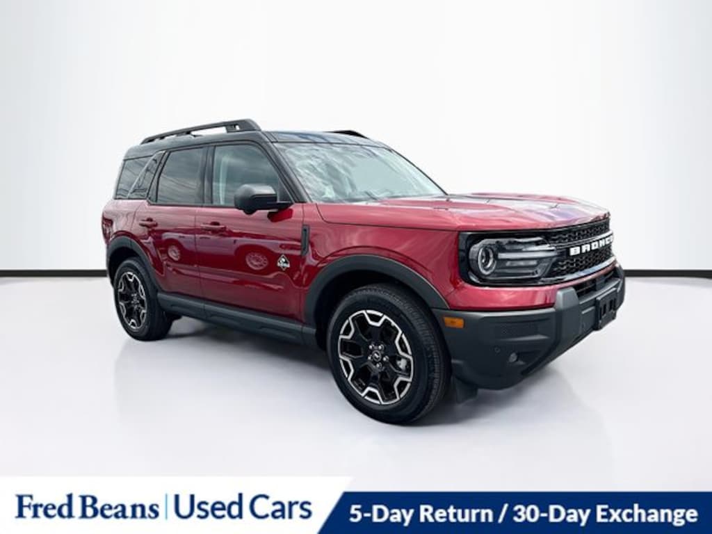 Certified 2025 Ford Bronco Sport Outer Banks SUV
