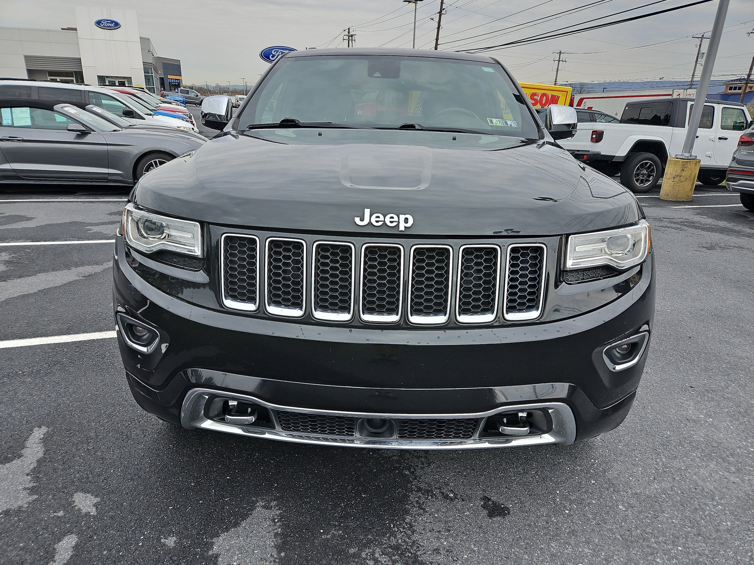 Used 2015 Jeep Grand Cherokee Overland with VIN 1C4RJFCT9FC816824 for sale in Mechanicsburg, PA