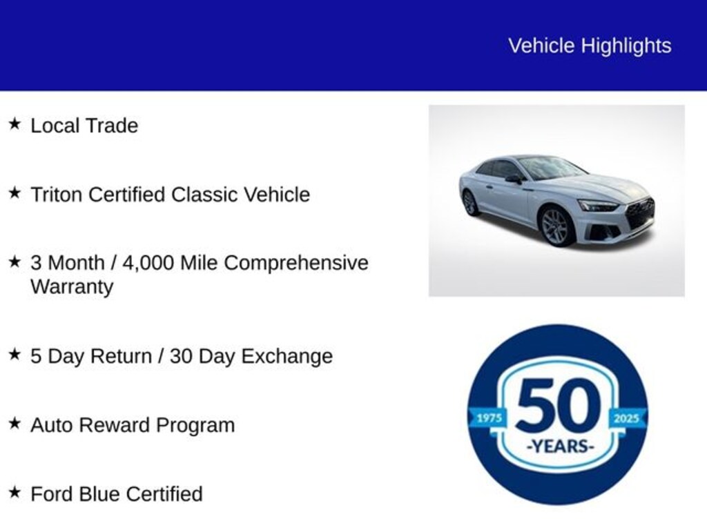 Used 2023 Audi A5 45 S Line Premium Coupe