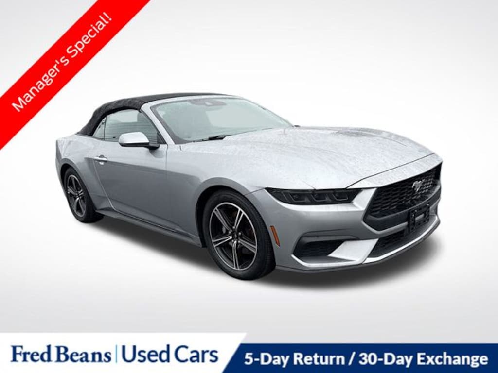 Certified 2025 Ford Mustang Ecoboost Premium Convertible