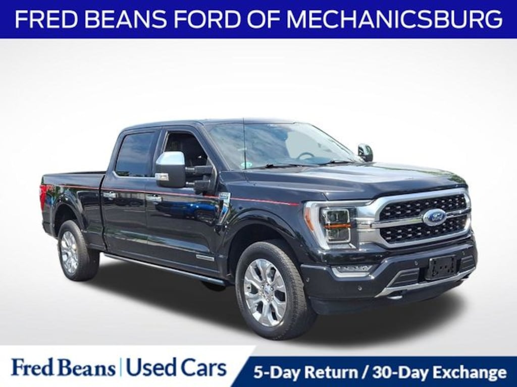 Certified 2022 Ford F-150 Platinum Truck SuperCrew Cab