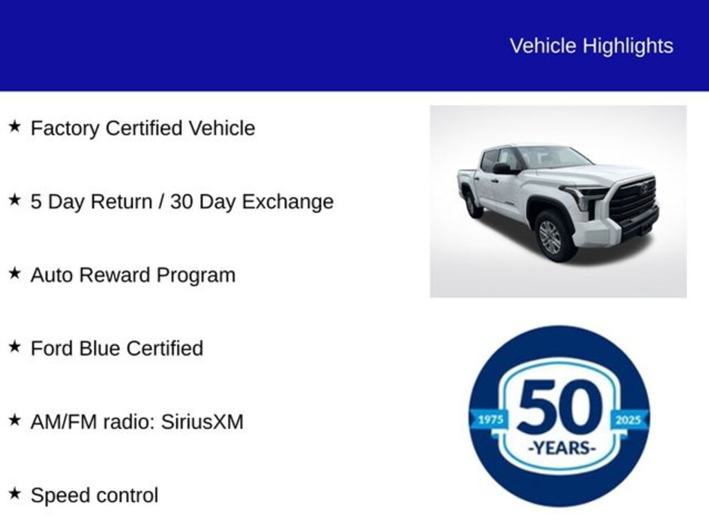 Certified 2024 Toyota Tundra SR5 Truck CrewMax