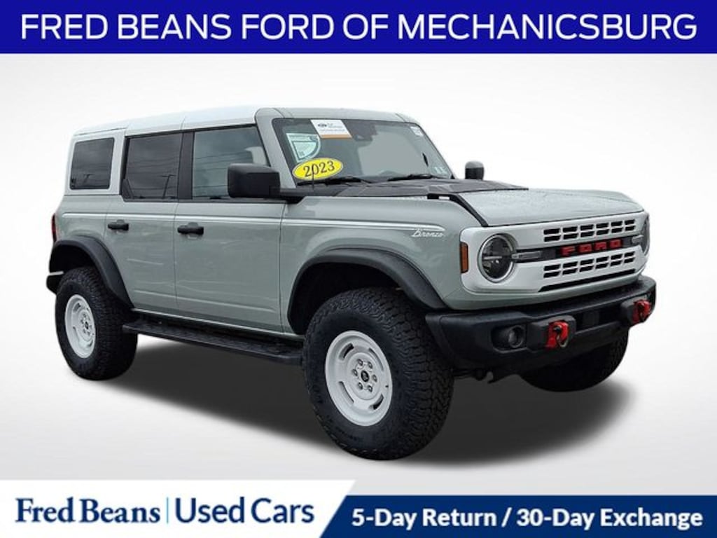 Certified 2023 Ford Bronco Heritage Edition SUV