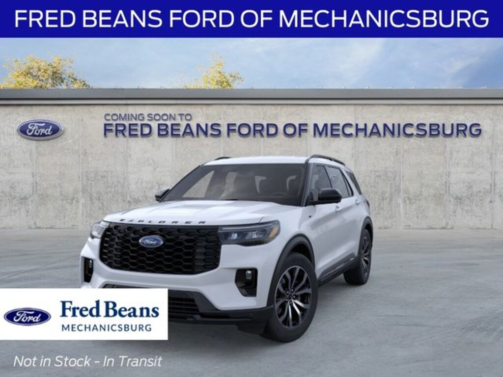 New 2026 Ford Explorer ST-Line SUV