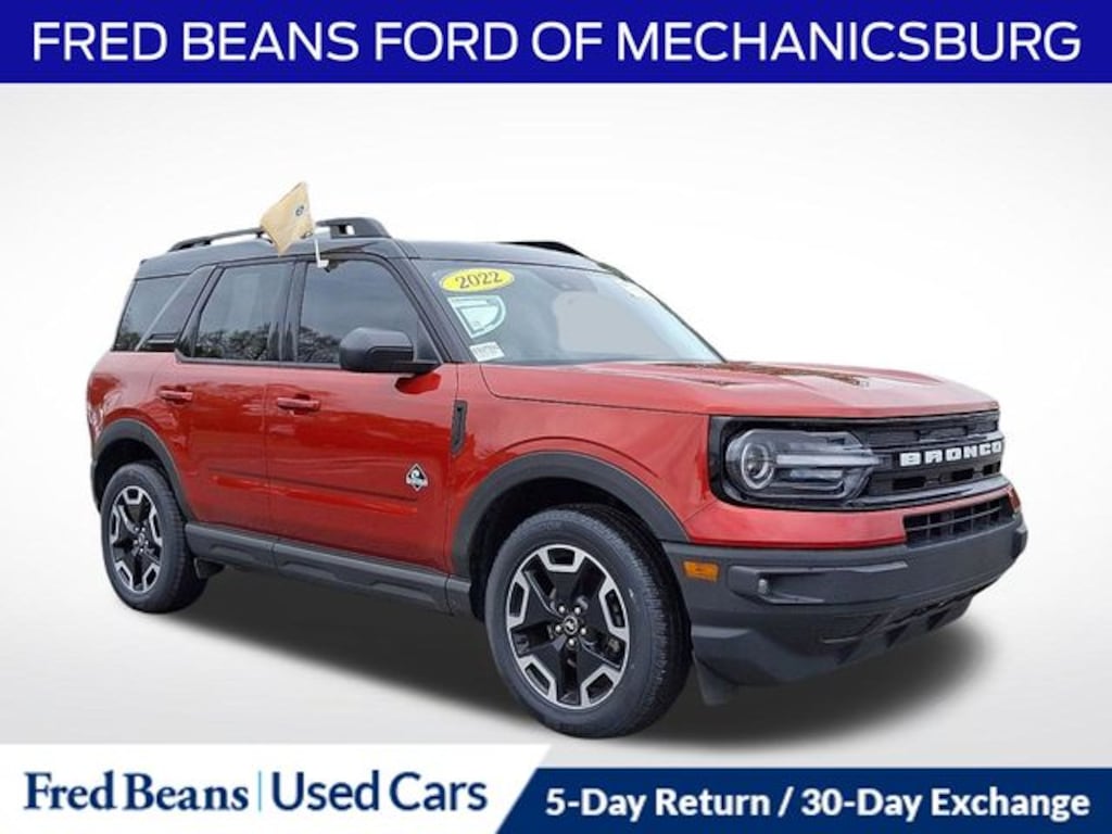 Certified 2022 Ford Bronco Sport Outer Banks SUV