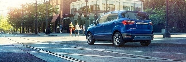 2018 Ford EcoSport in Lightning Blue