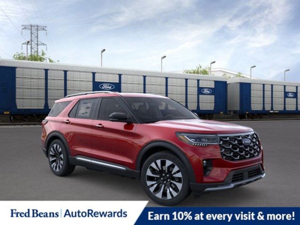 New 2026 Ford Explorer Platinum SUV