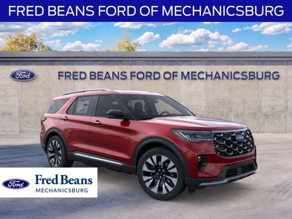New 2026 Ford Explorer Platinum SUV