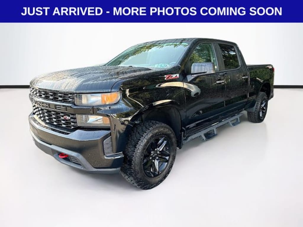 Used 2020 Chevrolet Silverado 1500 Custom Trail Boss Truck Crew Cab