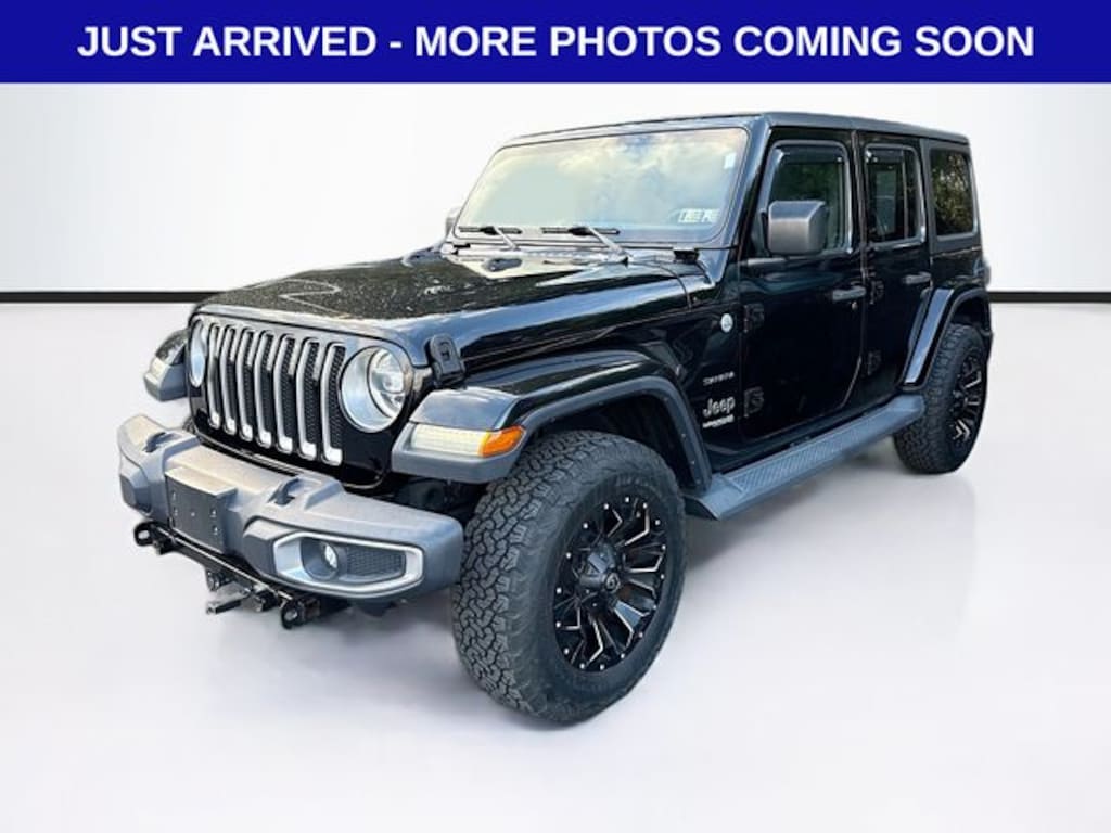 Used 2018 Jeep Wrangler Unlimited Sahara SUV