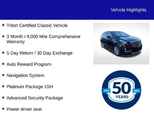 Used 2019 CADILLAC XT5 Platinum SUV