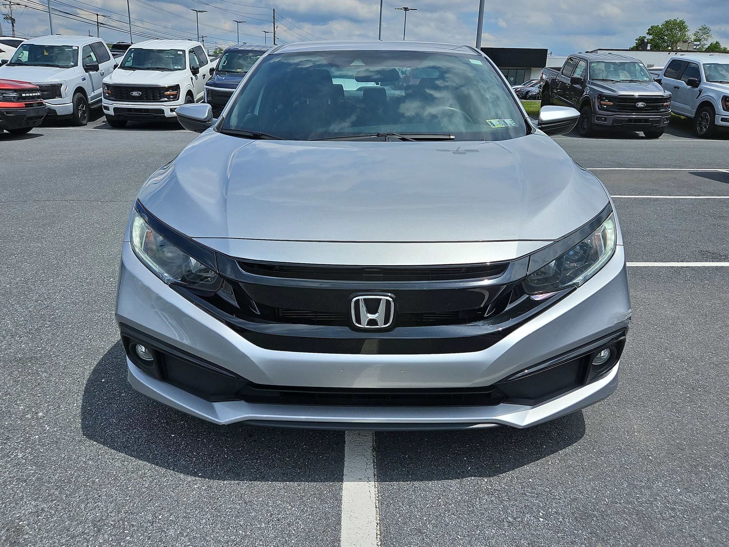 Used 2019 Honda Civic Sport with VIN 2HGFC2F82KH602456 for sale in Mechanicsburg, PA