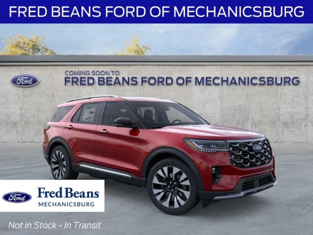 New 2026 Ford Explorer Platinum SUV