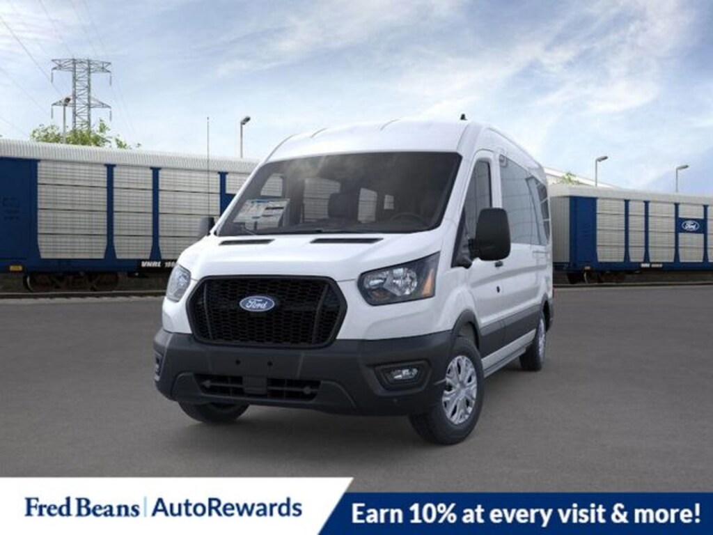 New 2026 Ford Transit-350 Passenger XL Wagon Medium Roof Van