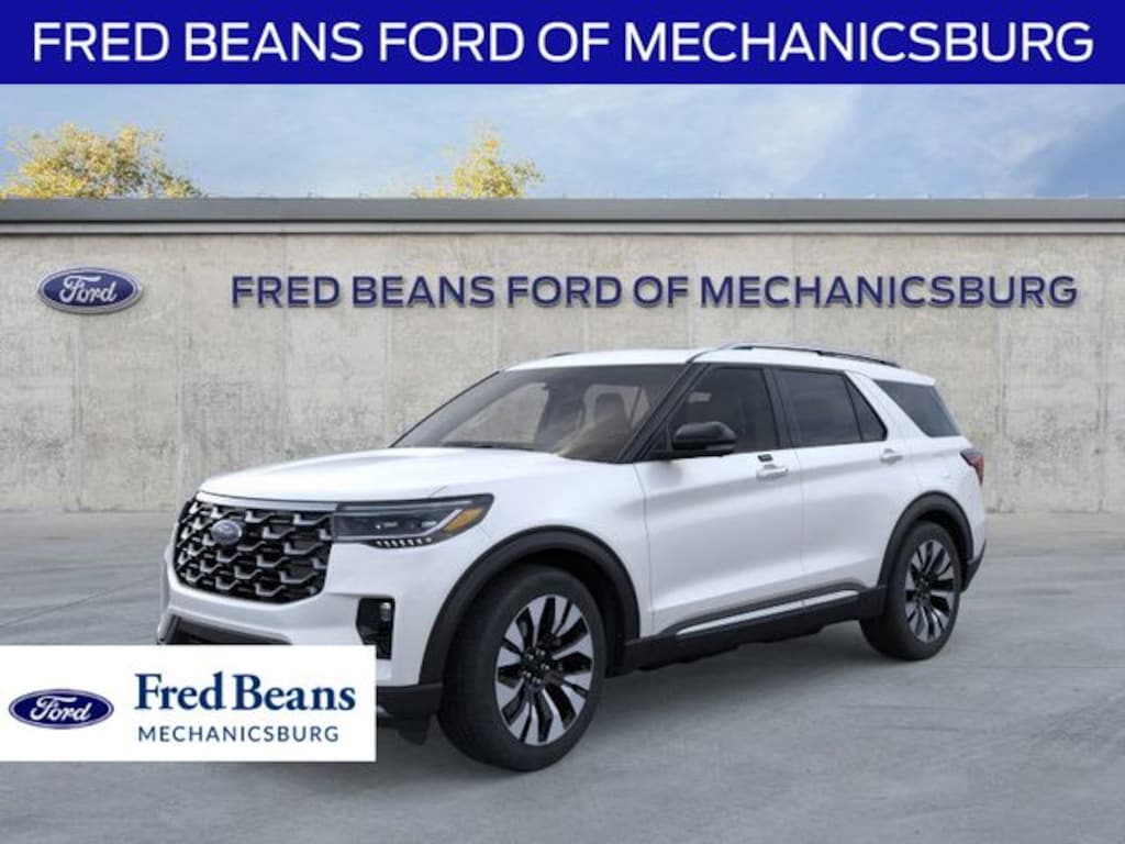 New 2026 Ford Explorer Platinum SUV