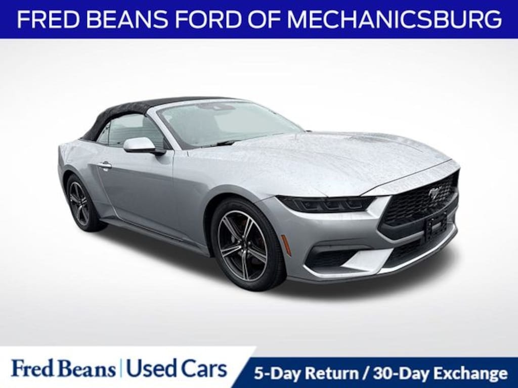 Certified 2025 Ford Mustang Ecoboost Premium Convertible