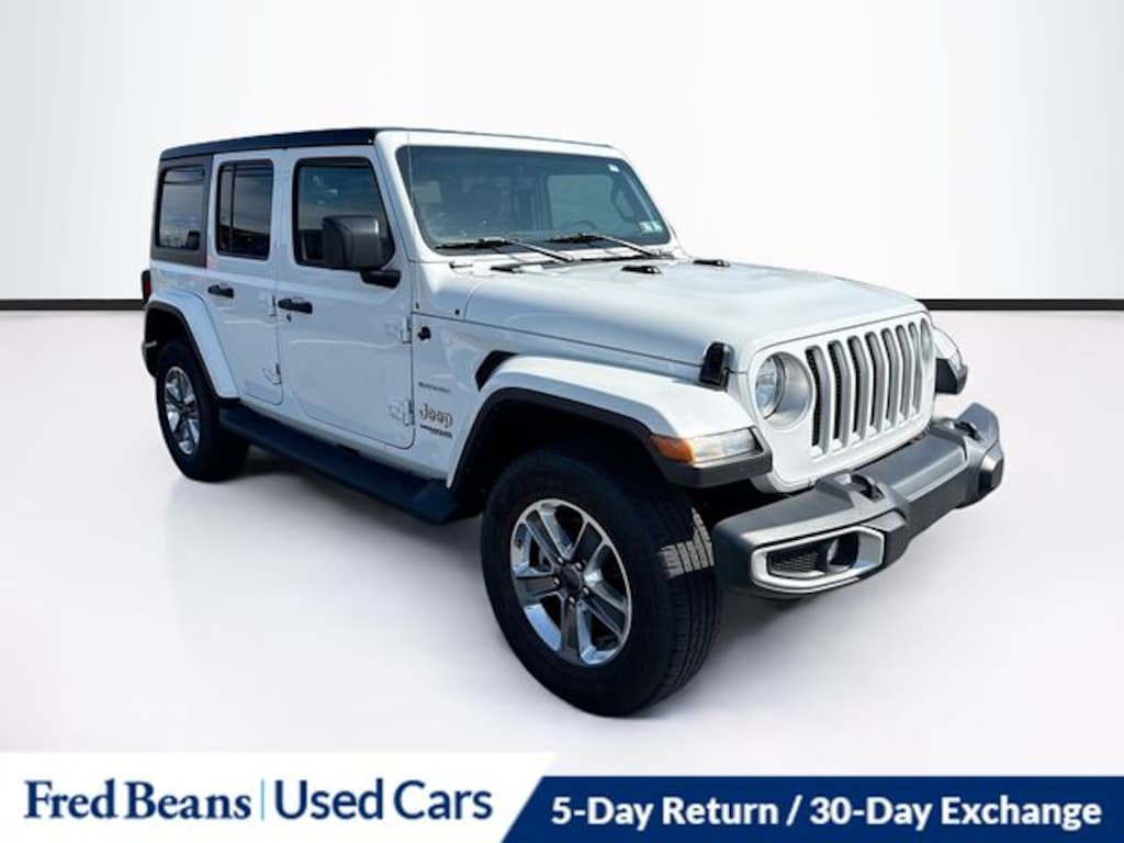 Certified 2022 Jeep Wrangler Unlimited Sahara SUV