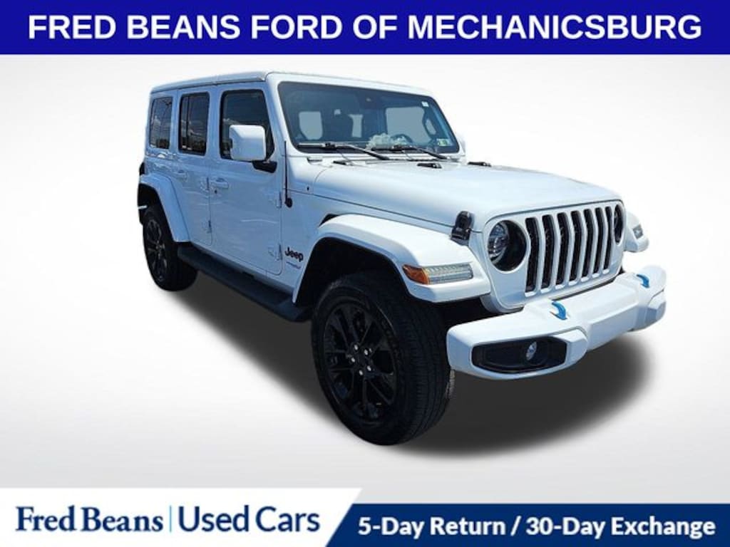Certified 2021 Jeep Wrangler Unlimited Sahara High Altitude 4xe SUV