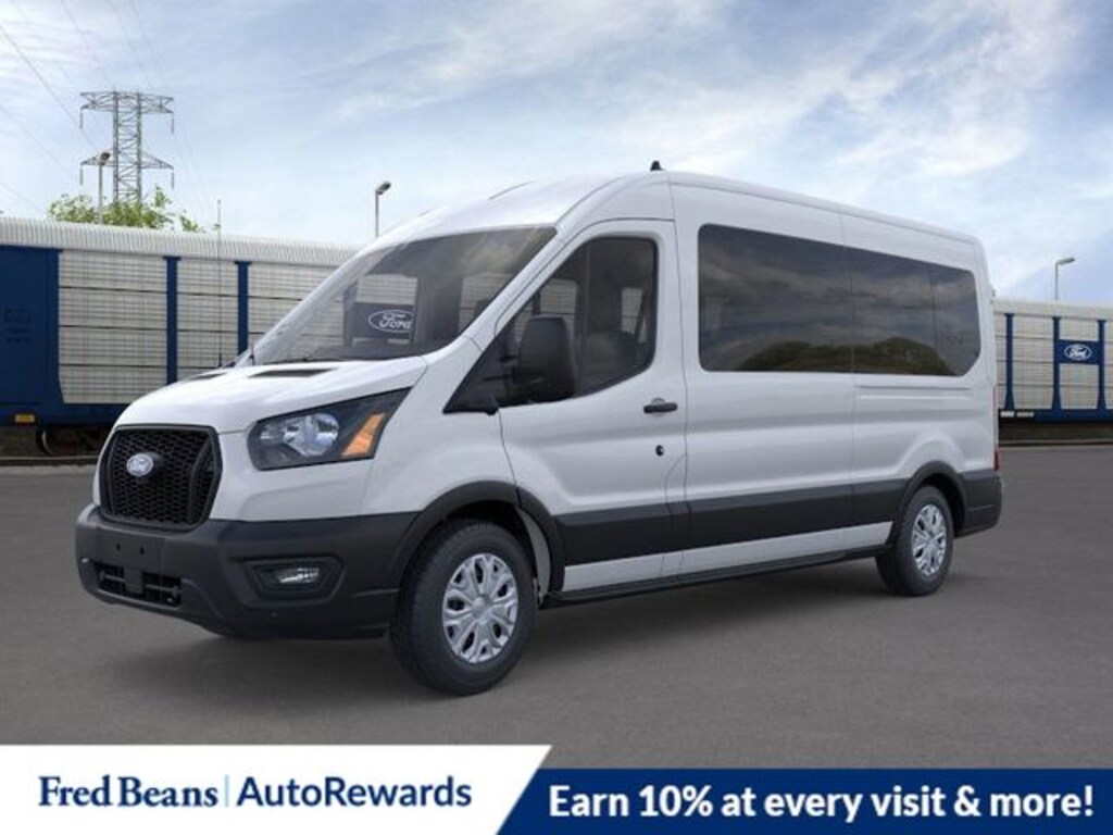 New 2026 Ford Transit-350 Passenger XL Wagon Medium Roof Van
