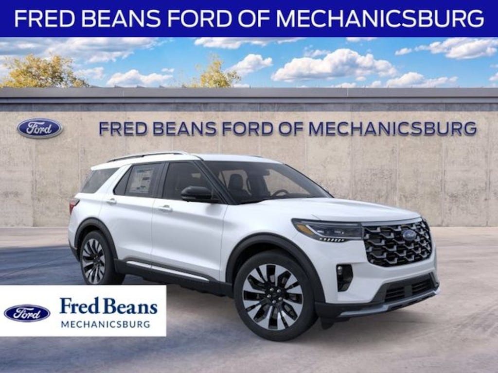 New 2026 Ford Explorer Platinum SUV