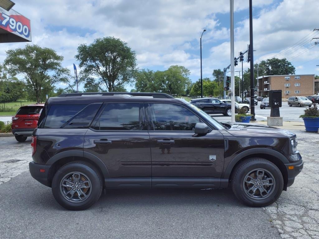 Used 2021 Ford Bronco Sport Big Bend with VIN 3FMCR9B6XMRA75900 for sale in Chicago, IL