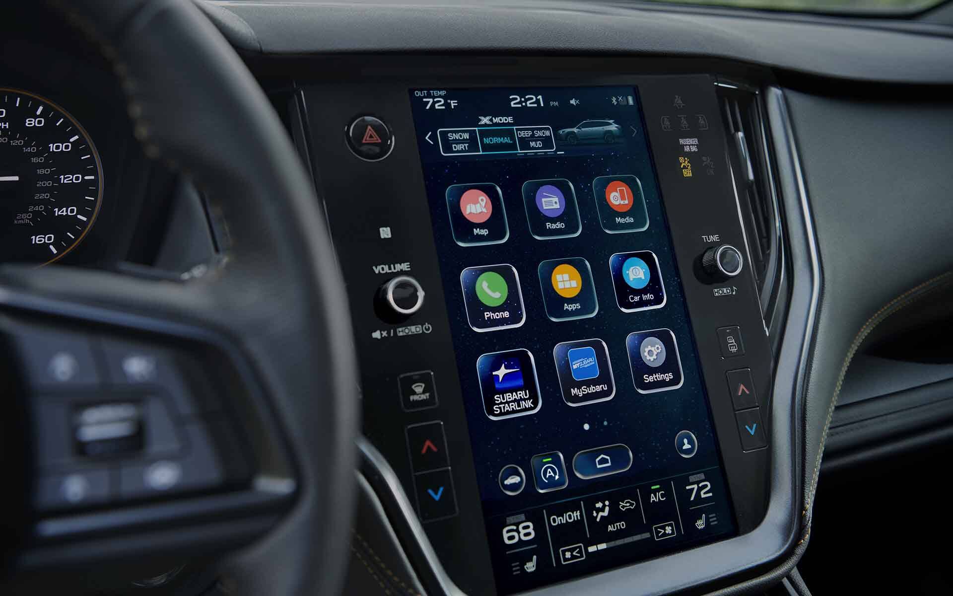 2022 Outback Wilderness Infotainment System