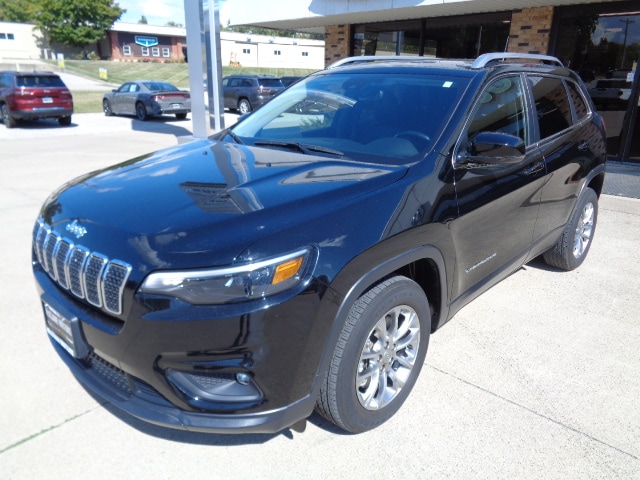 Used 2021 Jeep Cherokee Latitude Lux with VIN 1C4PJLMX2MD106792 for sale in Newton, IL