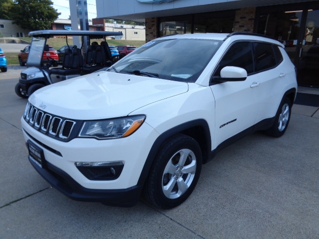 Used 2020 Jeep Compass Latitude with VIN 3C4NJCBB2LT115127 for sale in Newton, IL
