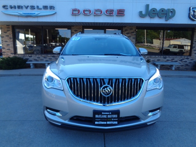 Used 2017 Buick Enclave Premium with VIN 5GAKRCKD7HJ153840 for sale in Newton, IL