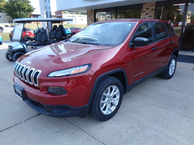 Used 2014 Jeep Cherokee Sport with VIN 1C4PJMAB1EW167524 for sale in Newton, IL