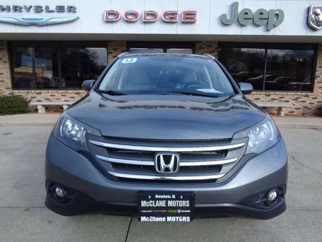 Used 2013 Honda CR-V EX-L with VIN 2HKRM4H71DH632146 for sale in Newton, IL