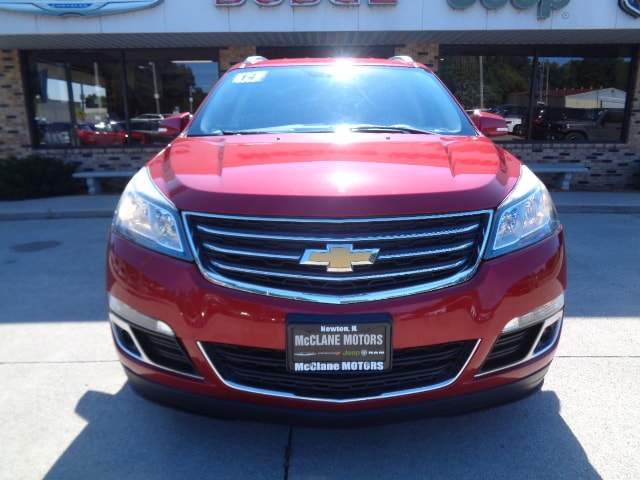 Used 2014 Chevrolet Traverse 2LT with VIN 1GNKRHKD2EJ186601 for sale in Newton, IL