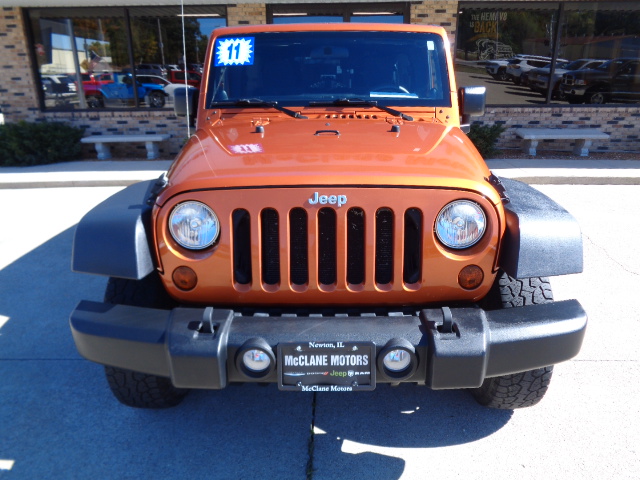 Used 2011 Jeep Wrangler Unlimited Sport with VIN 1J4BA3H19BL515059 for sale in Newton, IL