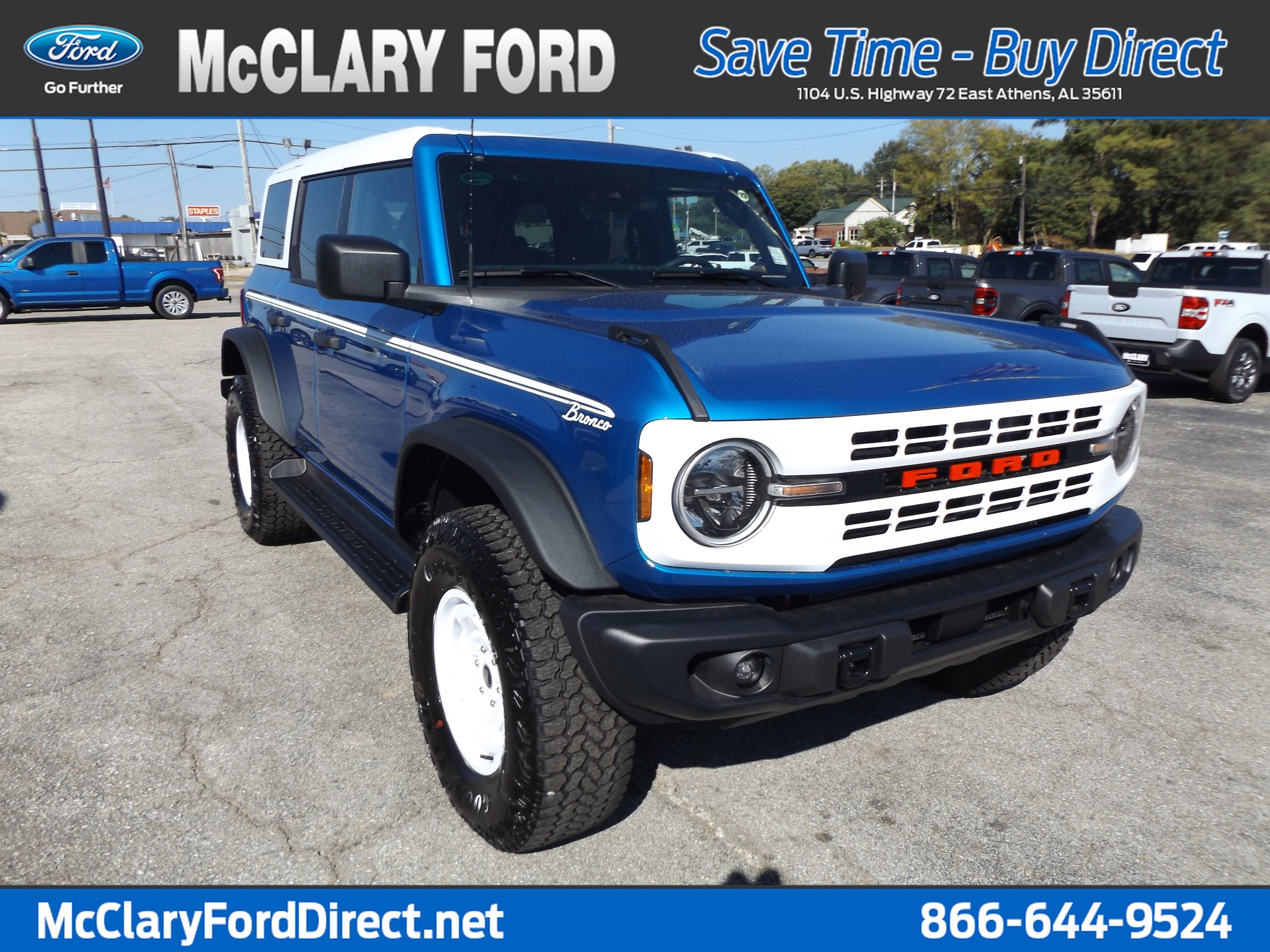 New 2026 Ford Bronco Heritage Edition SUV