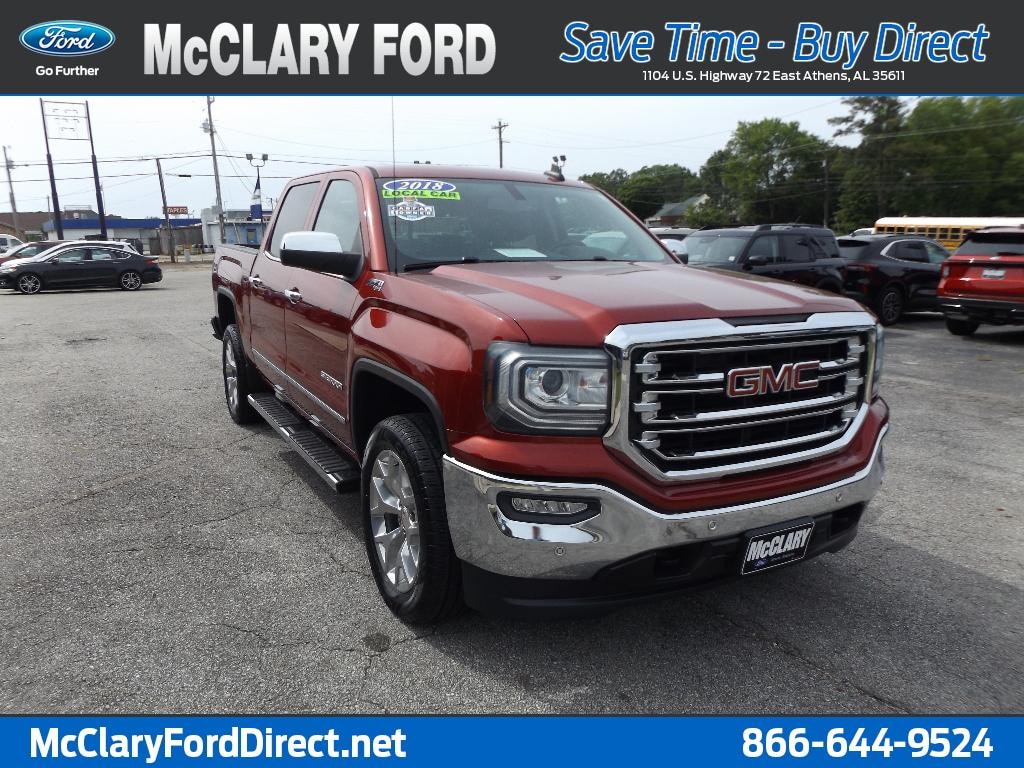 Used 2018 GMC Sierra SLT Crew Cab