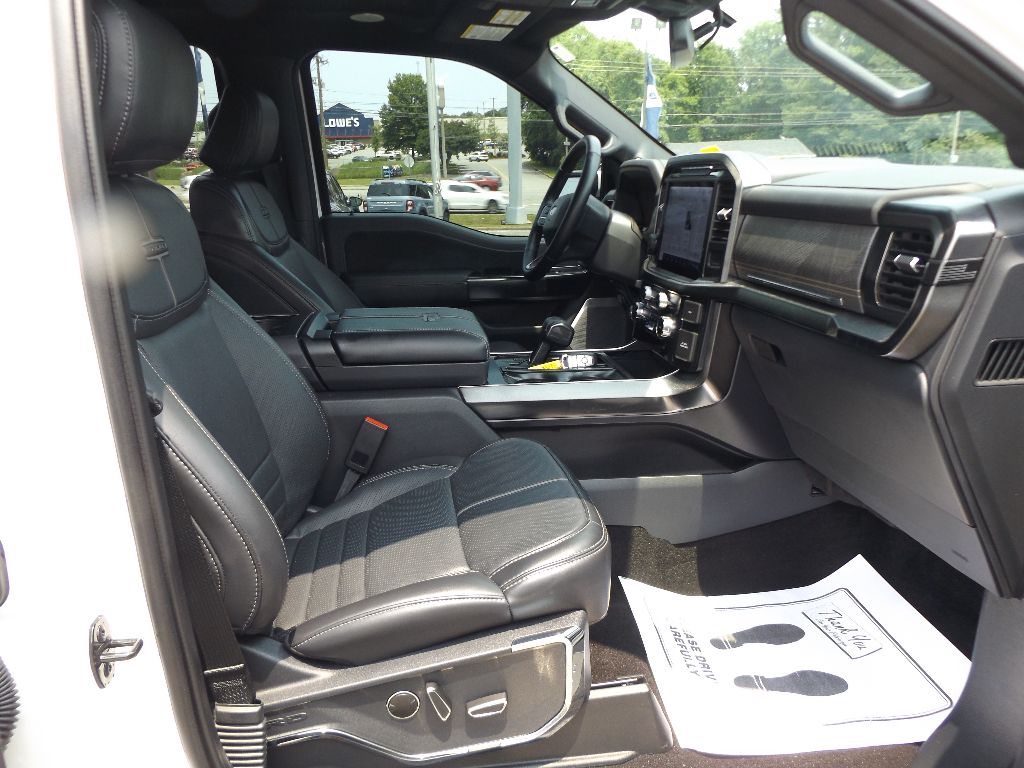 Certified 2023 Ford F-150 Platinum with VIN 1FTFW1E86PFA21441 for sale in Athens, AL