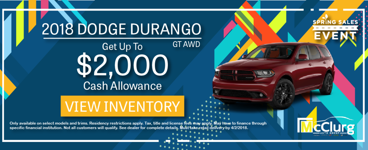 Perry, NY Chrysler Dodge Jeep Dealership McClurg Dealership