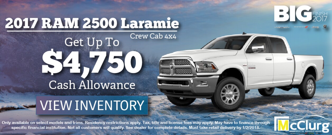 Perry, NY Chrysler Dodge Jeep Dealership McClurg Dealership