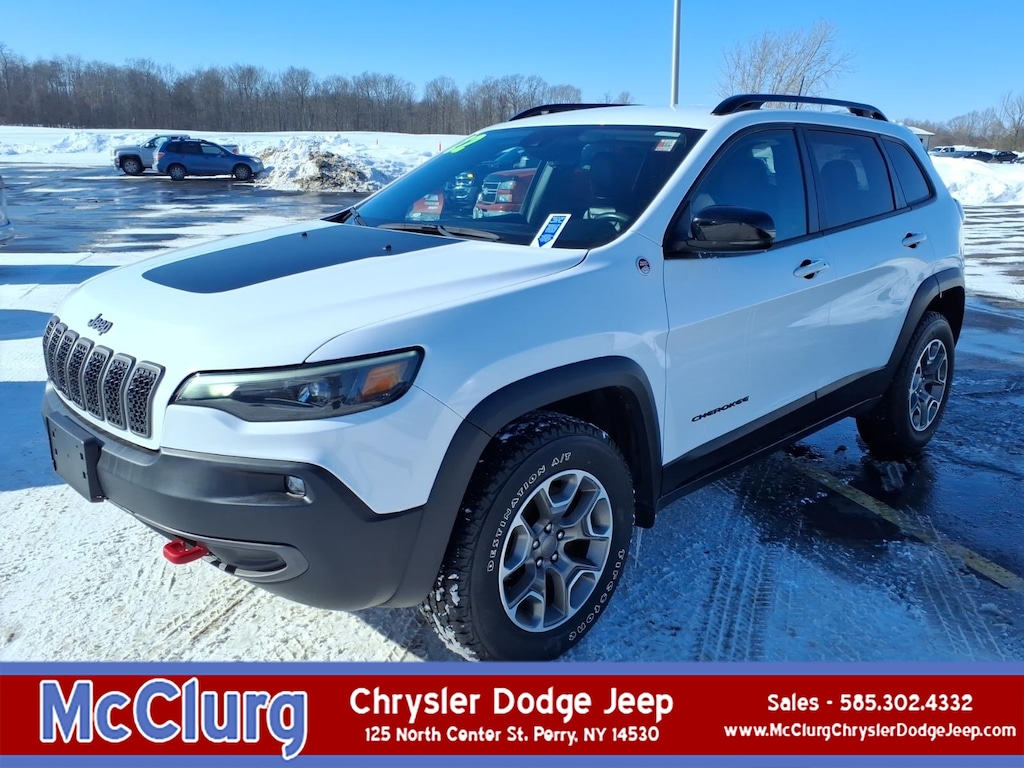 Used 2022 Jeep Cherokee 4x4 Trailhawk SUV