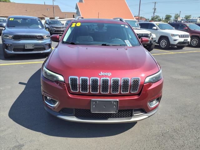 Used 2020 Jeep Cherokee Limited with VIN 1C4PJMDXXLD548336 for sale in Perry, NY