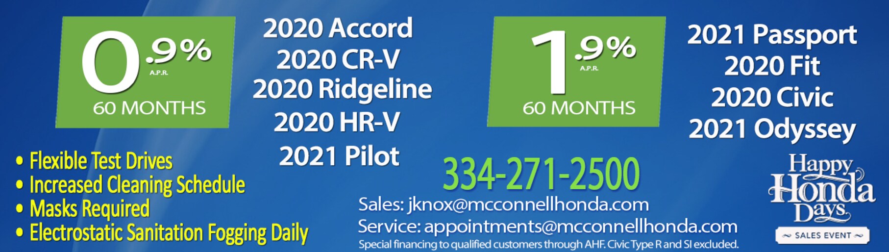 New Honda & Used Car Dealer in Montgomery, AL McConnell Honda